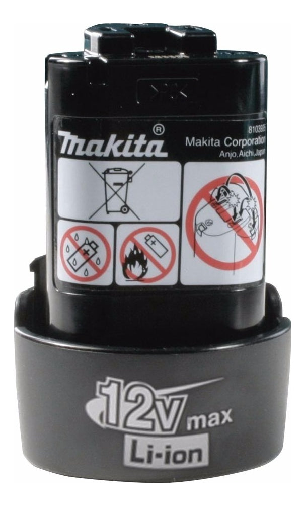 Batería De Lítio Recarregável Makita Bl1014 12V Cor Preto