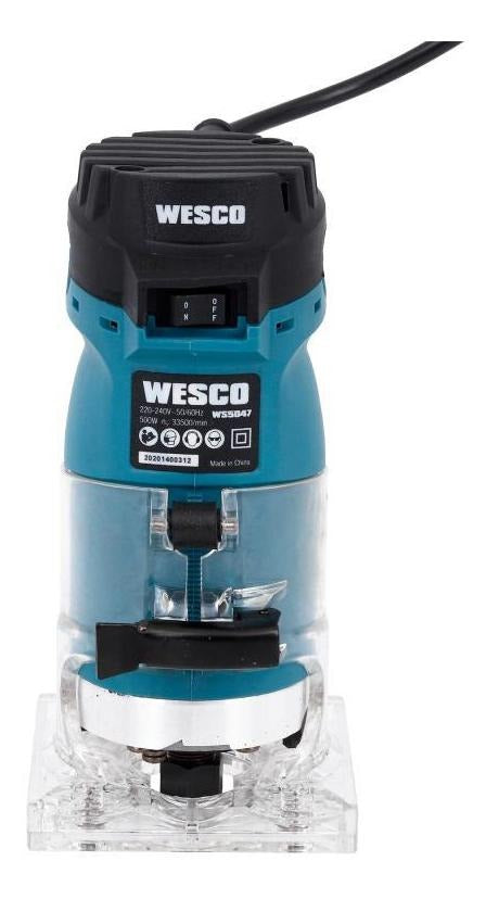 Tupia Laminadora 6 Mm 500w Com 2 Pinças Ws5047 Wesco