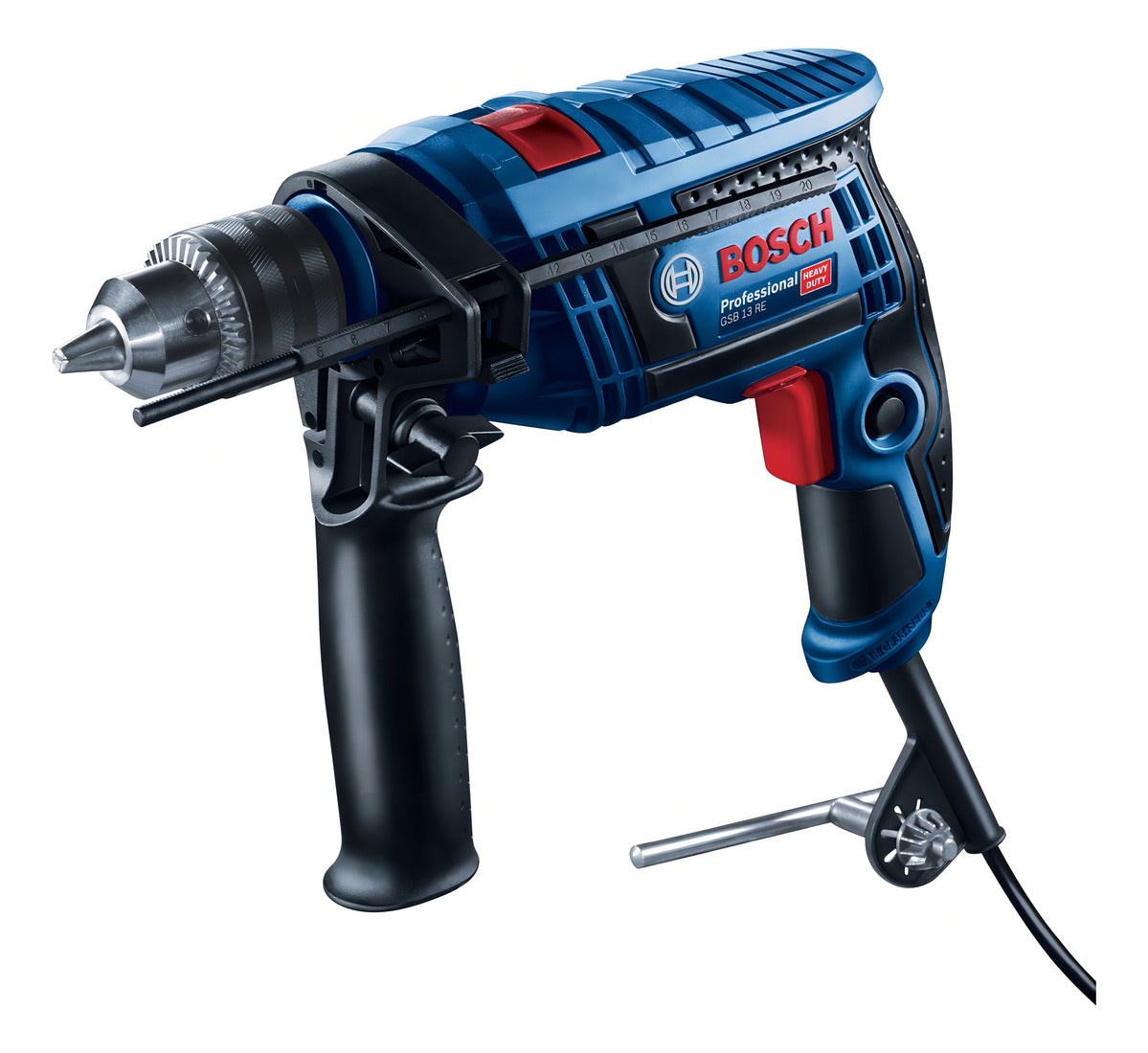 Furadeira de Impacto 1/2 13mm Gsb 13 Re 750w 23 Acessorios Bosch