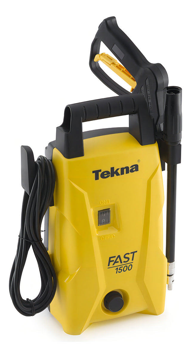 Lavadora De Alta Pressão 1400 Watts Fast 1500 Tekna Cor Amarelo/Preto Frequência 60 Hz 220V