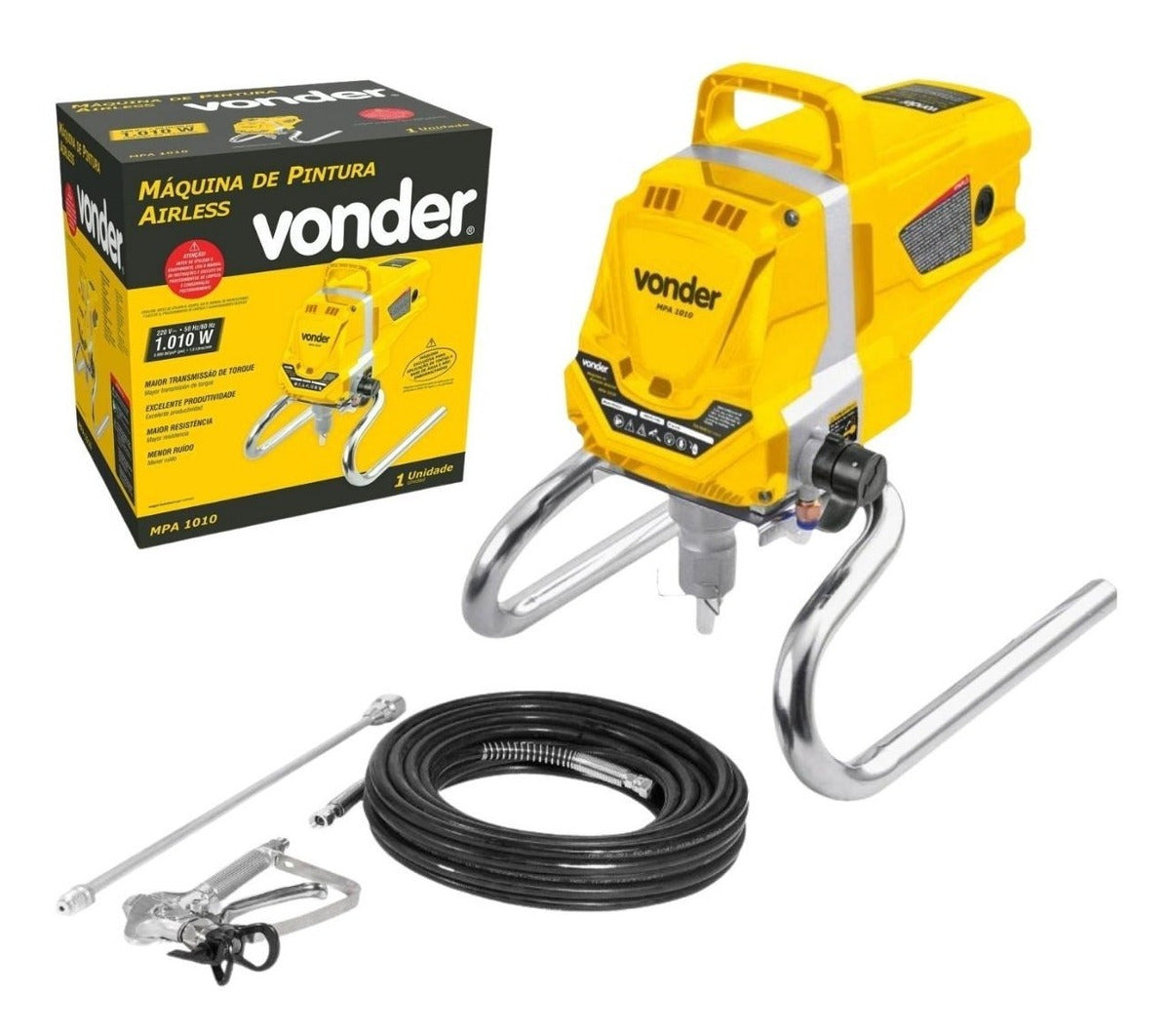 Vonder Mpa1010 máquina de pintura airless 1,3hp 110v