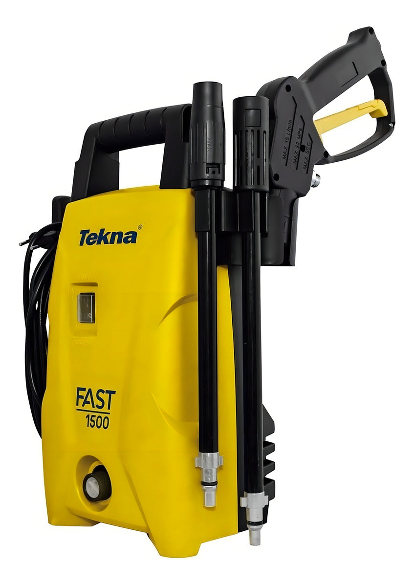 Lavadora De Alta Pressão 1400 Watts Fast 1500 Tekna Cor Amarelo/Preto Frequência 60 Hz 220V