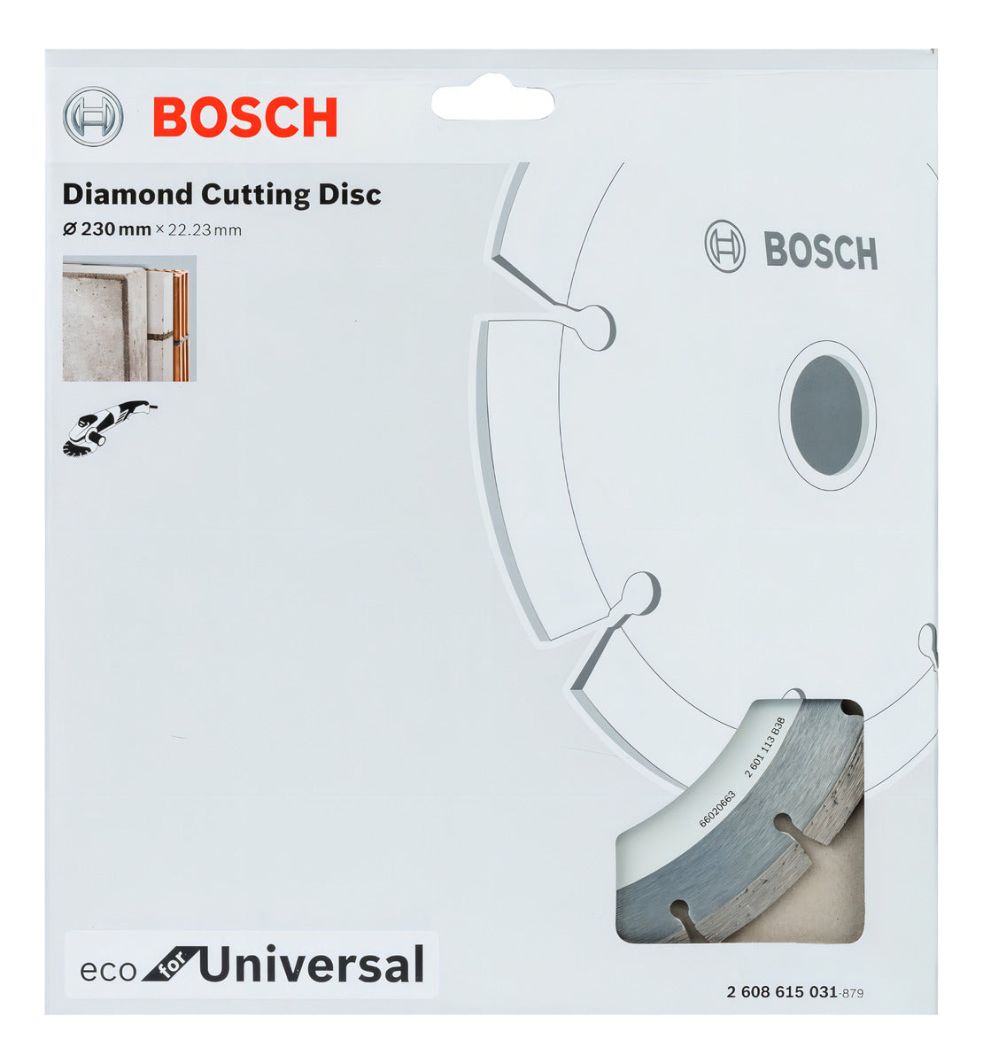 Disco Diamantado Eco Universal Bosch 230mm