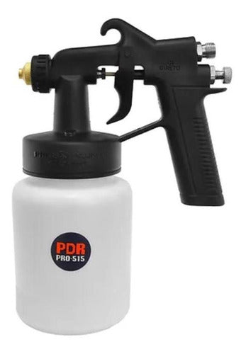 Pistola De Pintura Ar Direto Com Copo 600ml Pro-515 Ldr