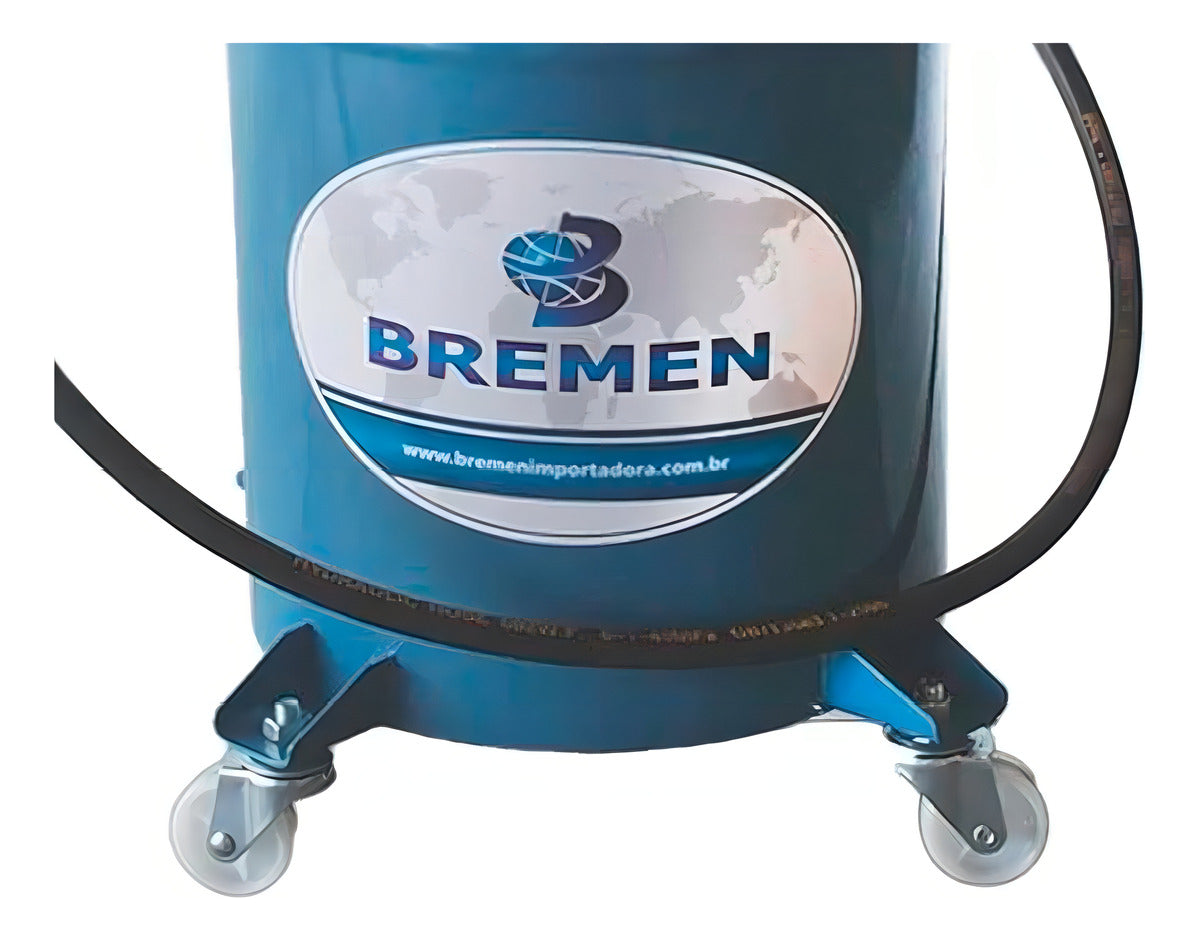 Propulsora Engraxadeira Pneumática Para Graxa Com Tambor 20kg Bremen 8596