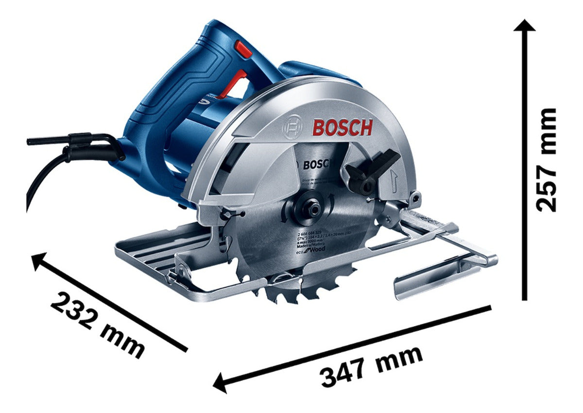 Bosch Professional GKS-150 serra azul circular 220V de 1500W