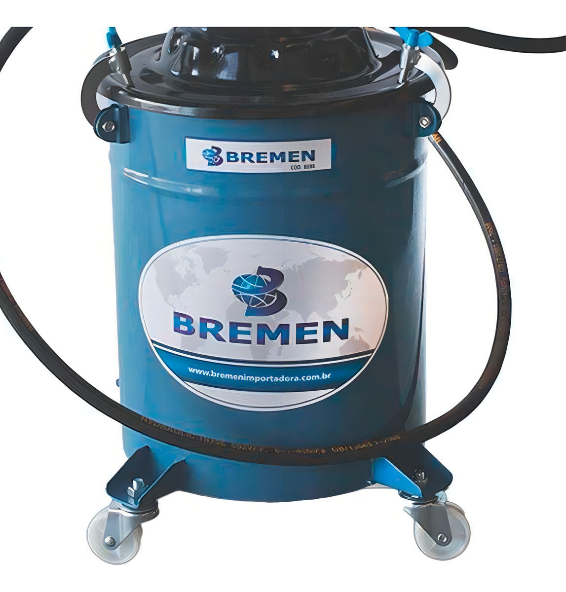 Propulsora Engraxadeira Pneumática Para Graxa Com Tambor 20kg Bremen 8596