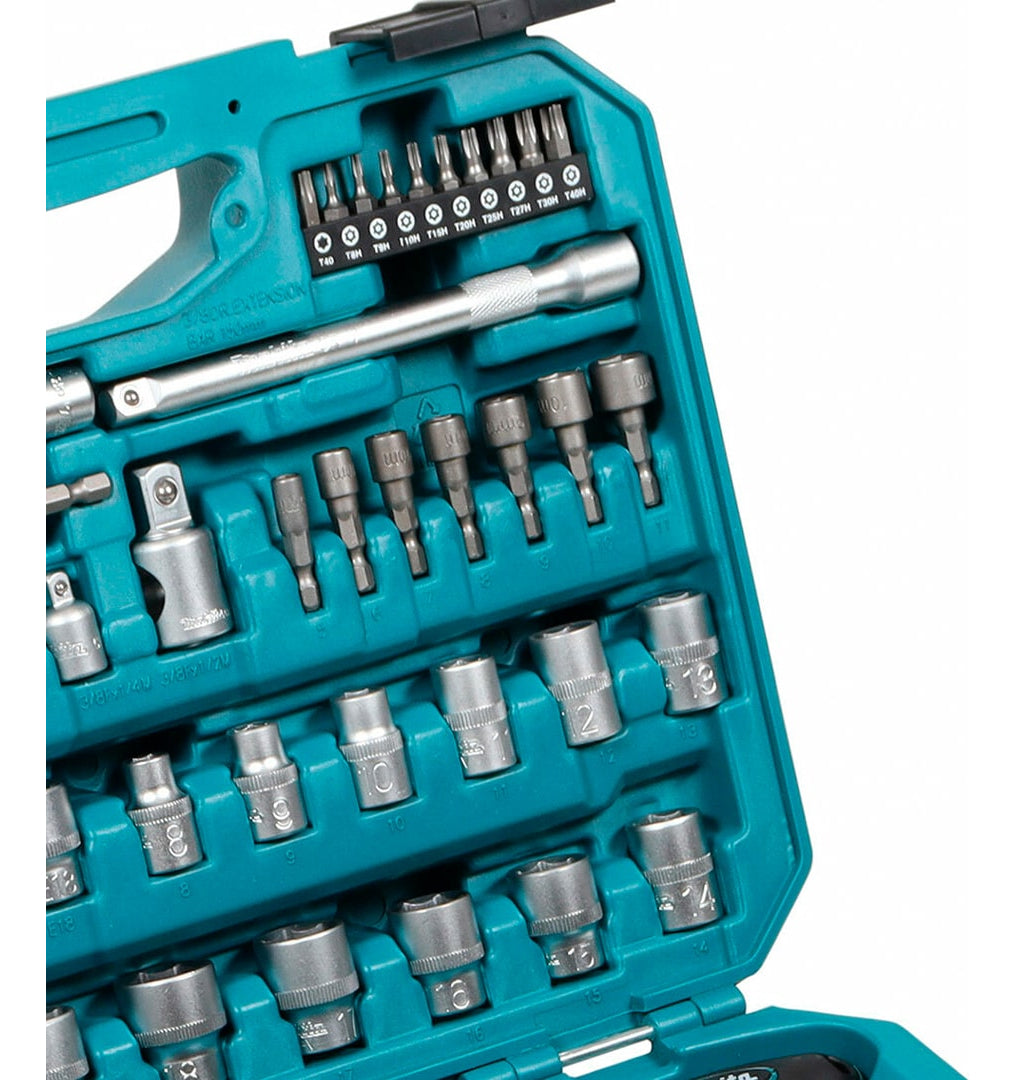 Jogo De Ferramentas Com 76 Pcs Makita - E-10899 Nf