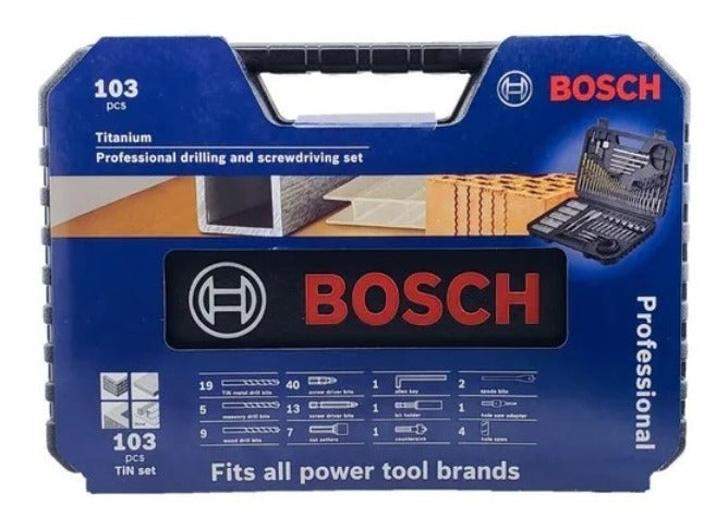 Jogo De Ferramentas Bosch Professional 103 Peças Com Maleta