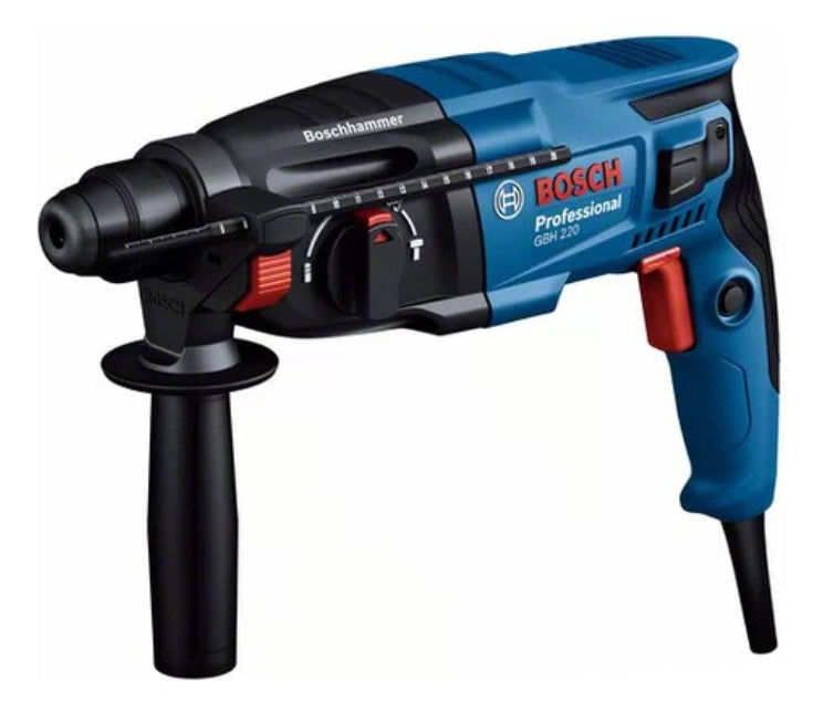 Martelo Rompedor Bosch Professional Gbh 220 Azul com 720W de Potência 220V