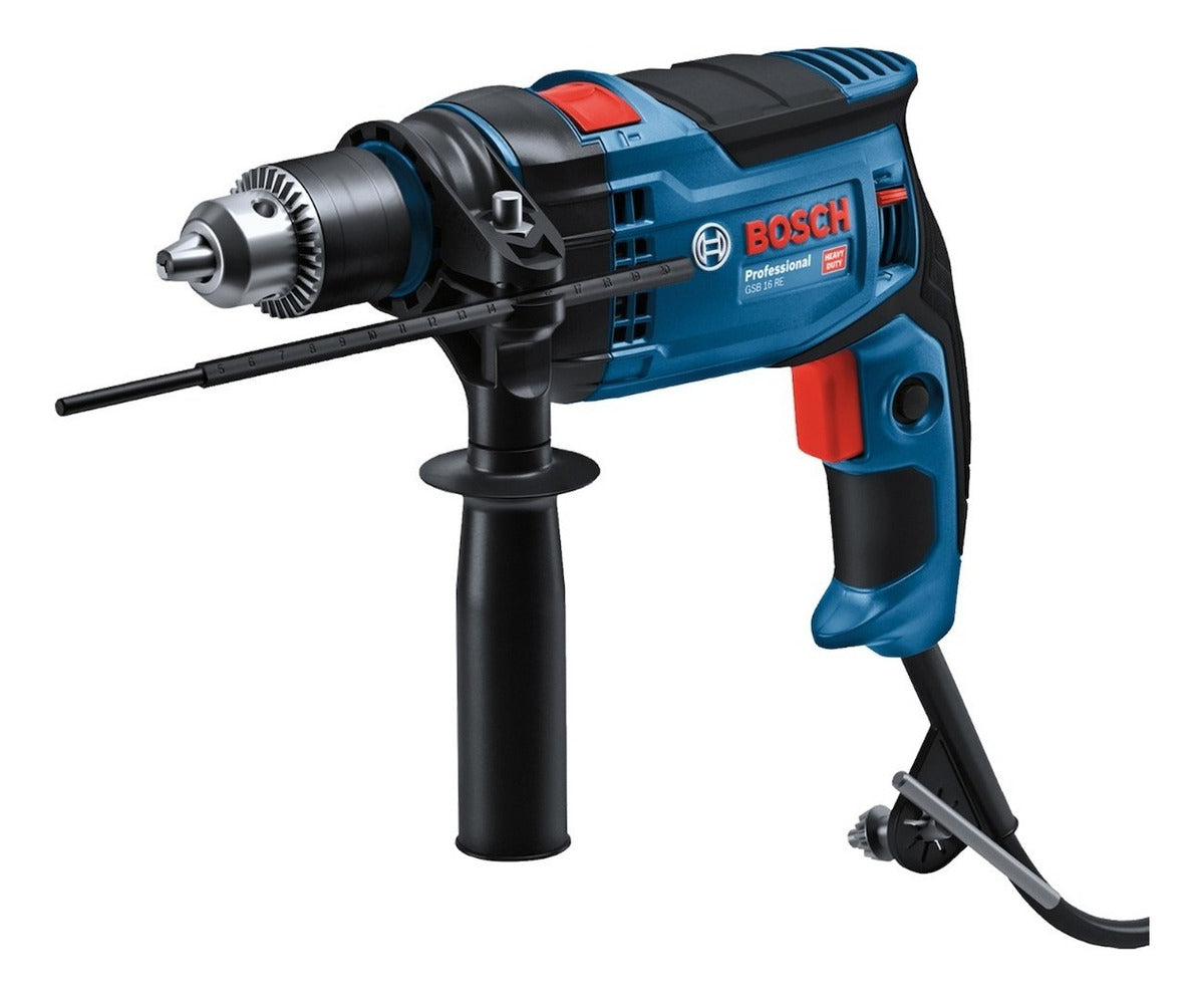 Furadeira De Impacto Bosch Professional GSB 16 Re 850w Em maleta de transporte 110V