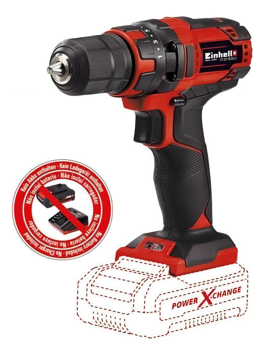 Parafusadeira Furadeira 18v 3/8 Pol S/ Bateria Einhell