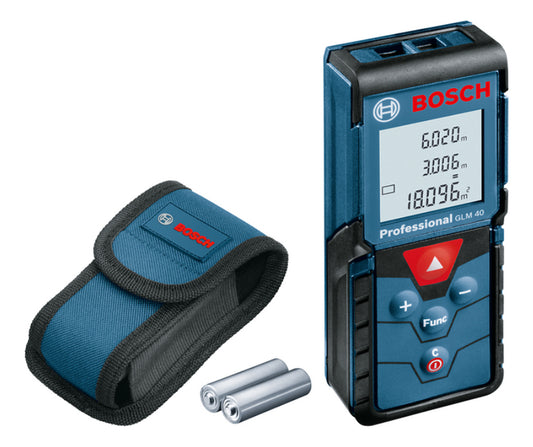 Trena Medidor a Laser De Distancia Bosch GLM 40 Com Bolsa