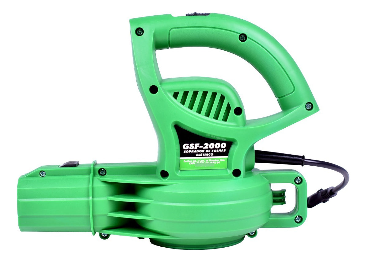 Soprador Garthen GSF-2000  elétrico 2000W 127V Verde