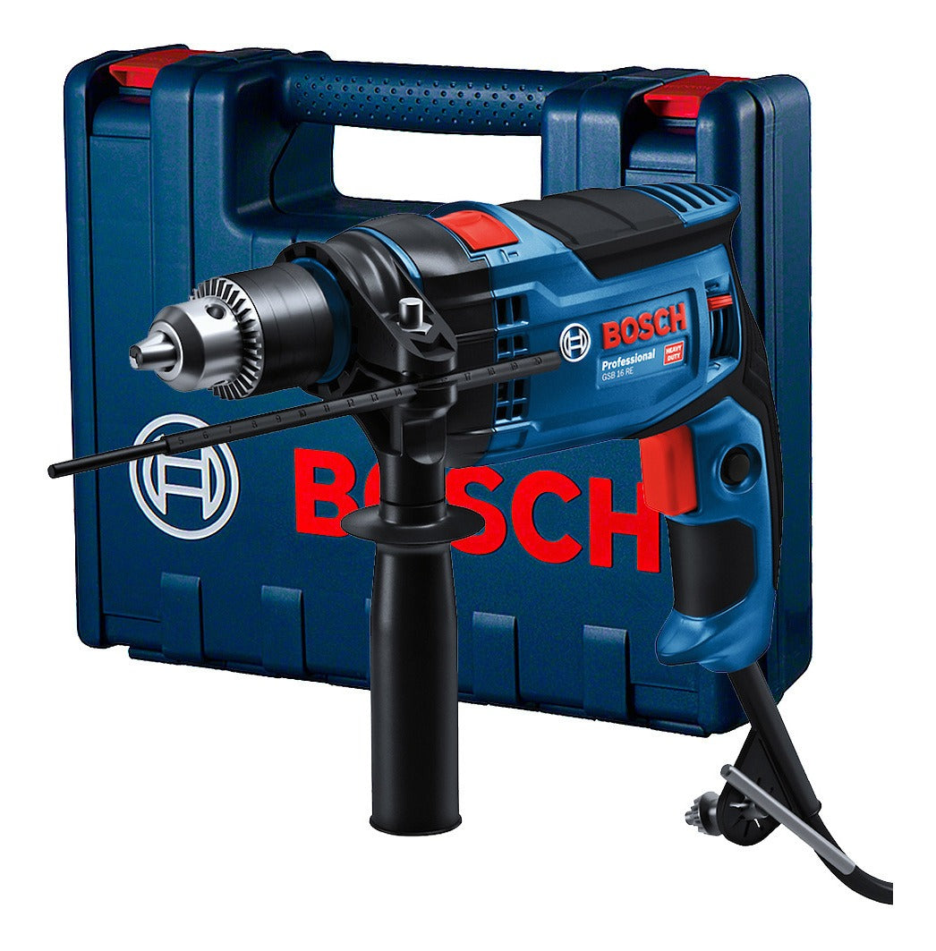 Furadeira De Impacto Bosch Professional GSB 16 Re 850w Em maleta de transporte 110V