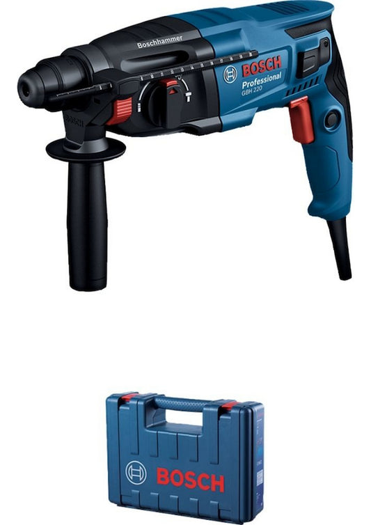 Martelo Rompedor Bosch Professional Gbh 220 Azul com 720W de Potência 220V