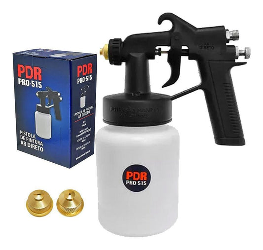 Pistola De Pintura Ar Direto Com Copo 600ml Pro-515 Ldr