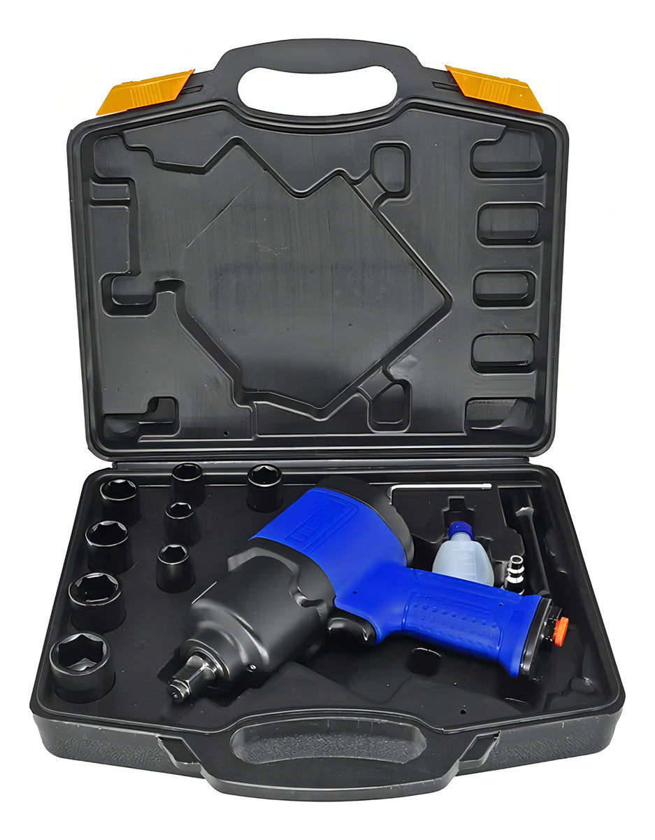 Chave De Impacto 1/2 Mini Pro-160k Ldr2 Azul PDR