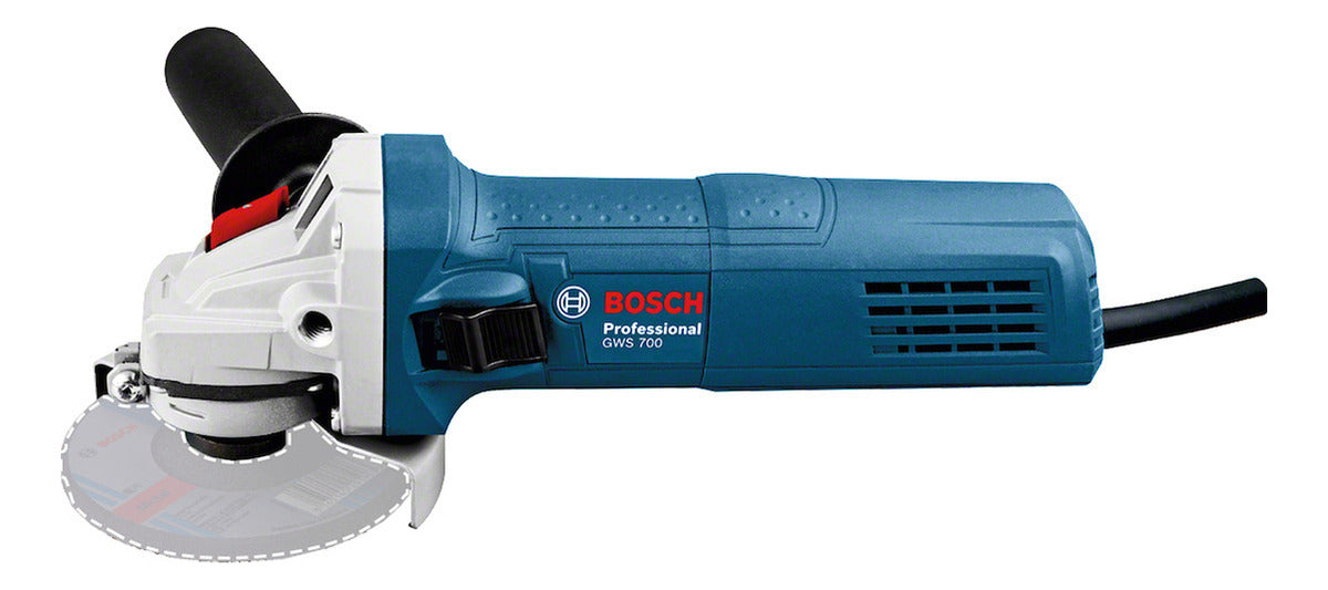 Mini esmerilhadeira angular Bosch Professional GWS 700 de Azul azul 710 W 220 V\n