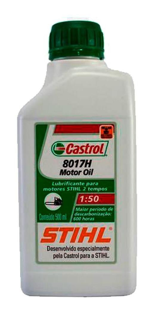 Óleo Castrol Stihl 8017 2 Tempos 500 Ml 10 Unidades