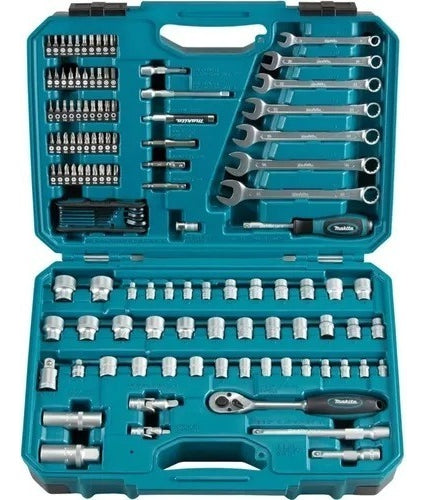 Kit Ferramentas Manuais 120 Pecas Makita E-06616